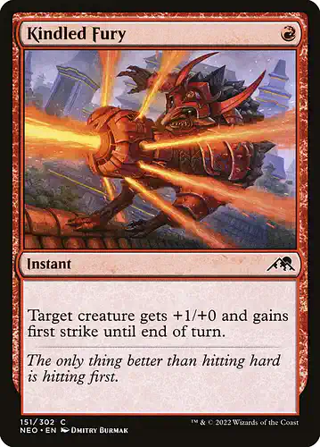 Kindled Fury - neo Spoiler