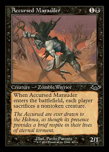 Accursed Marauder - mh3 Spoiler