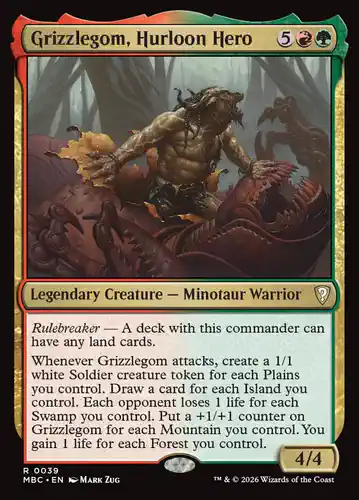 Grizzlegom, Hurloon Hero - mbc Spoiler