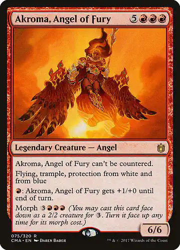 Akroma, Angel of Fury - cma Spoiler