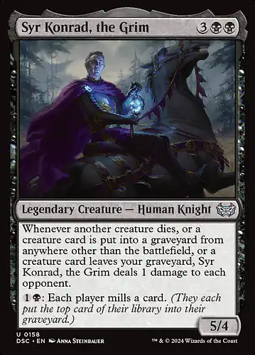 Syr Konrad, the Grim - dsc Spoiler