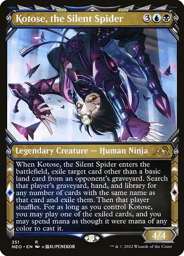 Kotose, the Silent Spider - neo Spoiler