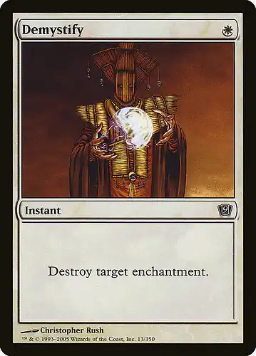 Demystify - 9ed Spoiler