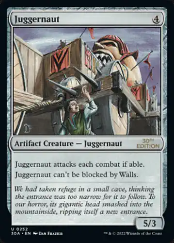 Juggernaut - 30a Spoiler