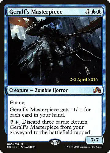 Geralf's Masterpiece - soi Spoiler