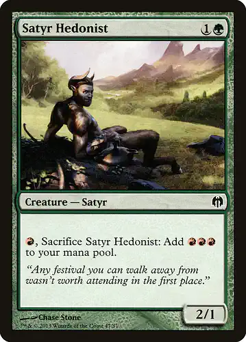 Satyr Hedonist - ddl Spoiler
