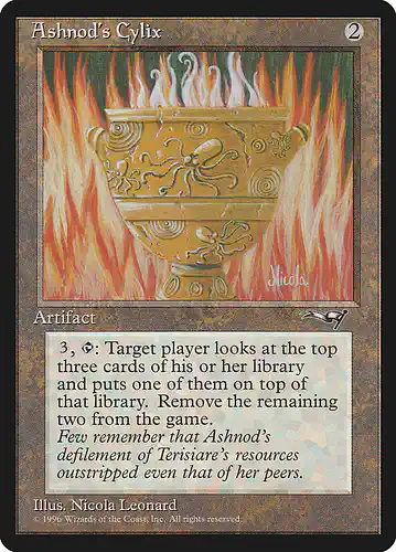 Ashnod's Cylix - all Spoiler
