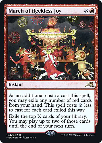 March of Reckless Joy - neo Spoiler