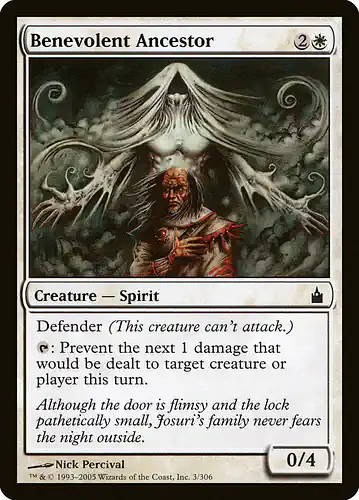 Benevolent Ancestor - rav Spoiler