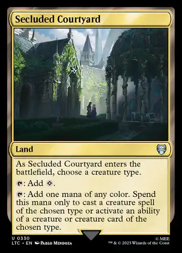 Secluded Courtyard - ltc Spoiler