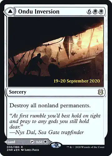 Ondu Inversion - znr Spoiler