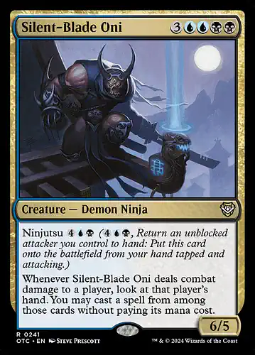 Silent-Blade Oni - otc Spoiler