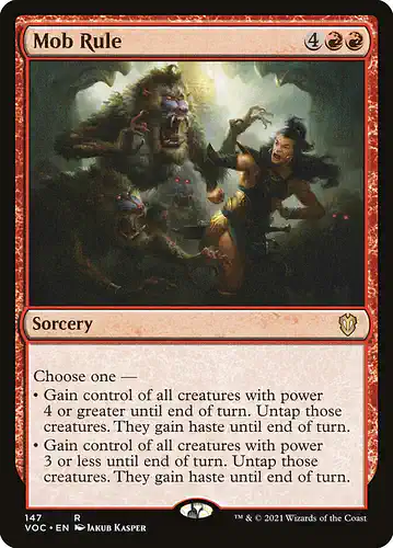 Mob Rule - voc Spoiler