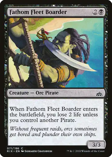 Fathom Fleet Boarder - rix Spoiler