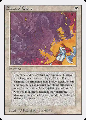 Blaze of Glory - 2ed Spoiler