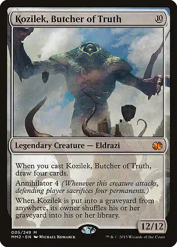 Kozilek, Butcher of Truth - mm2 Spoiler
