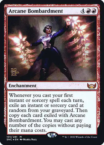 Arcane Bombardment - snc Spoiler