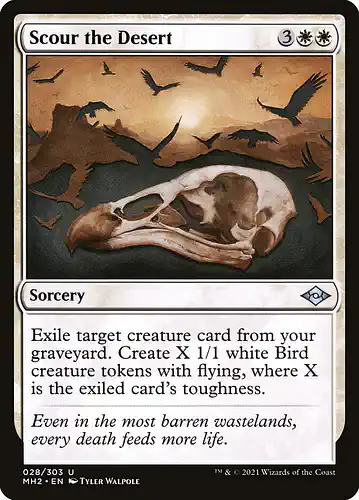 Scour the Desert - mh2 Spoiler
