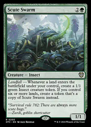Scute Swarm - otc Spoiler