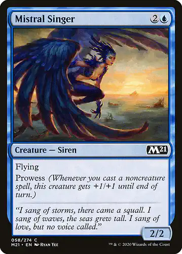 Mistral Singer - m21 Spoiler
