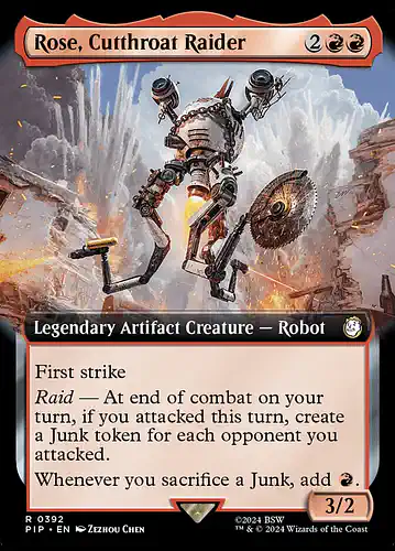 Rose, Cutthroat Raider - pip Spoiler