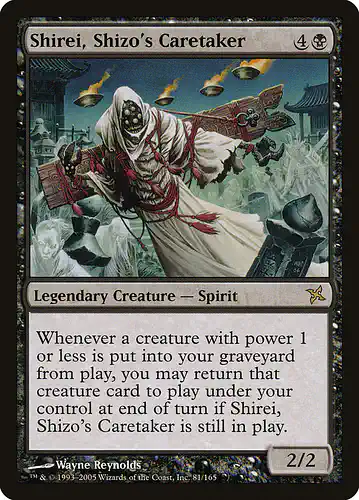 Shirei, Shizo's Caretaker - bok Spoiler
