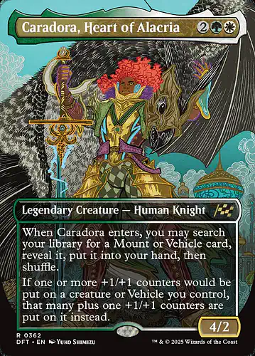 Caradora, Heart of Alacria - dft Spoiler