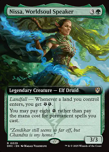 Nissa, Worldsoul Speaker - drc Spoiler