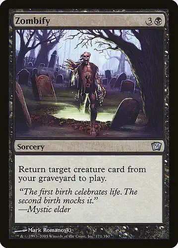 Zombify - 9ed Spoiler