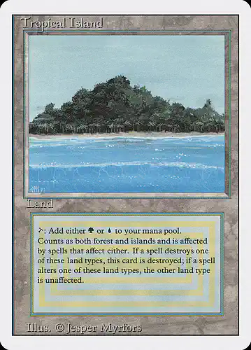 Tropical Island - 3ed Spoiler