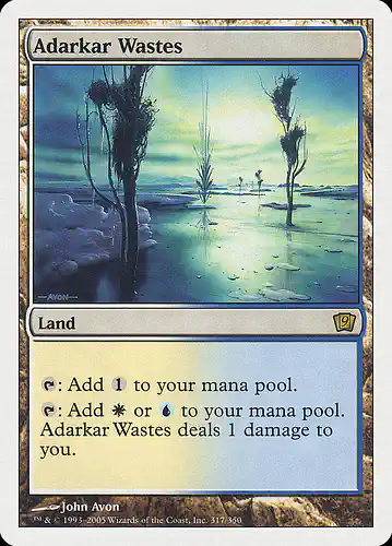 Adarkar Wastes - 9ed Spoiler