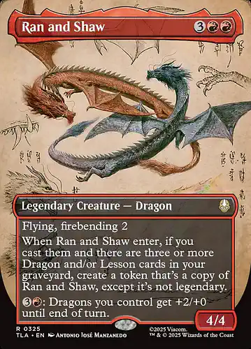 Ran and Shaw - tla Spoiler