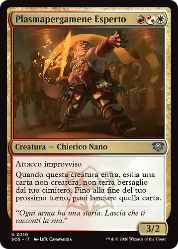 Practiced Scrollsmith - sos Spoiler