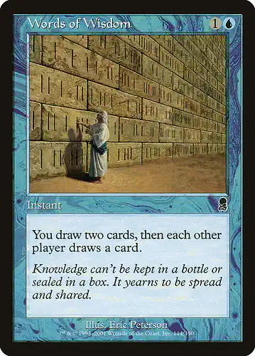 Words of Wisdom - ody Spoiler