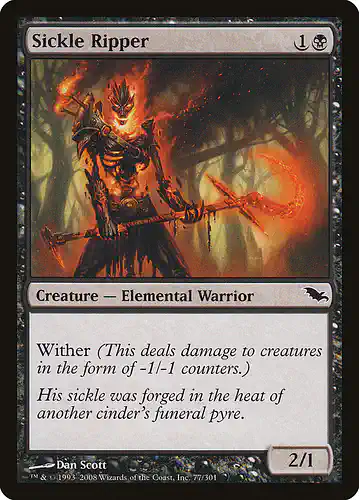 Sickle Ripper - shm Spoiler