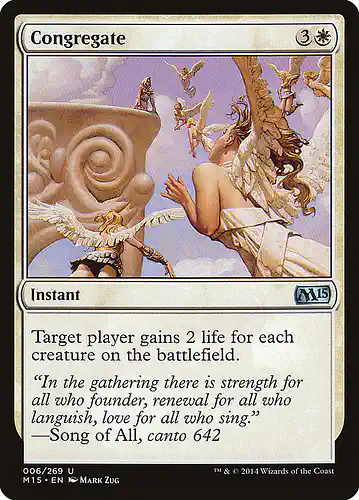 Congregate - m15 Spoiler