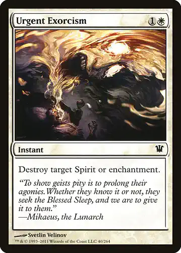 Urgent Exorcism - isd Spoiler