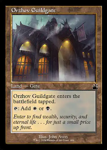 Orzhov Guildgate - rvr Spoiler