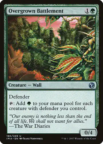 Overgrown Battlement - ima Spoiler