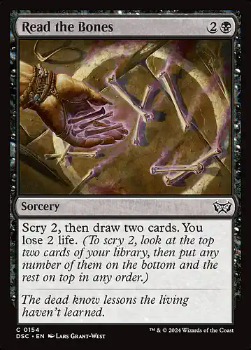 Read the Bones - dsc Spoiler