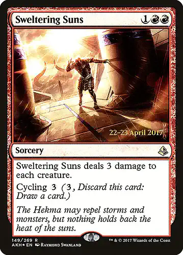 Sweltering Suns - akh Spoiler