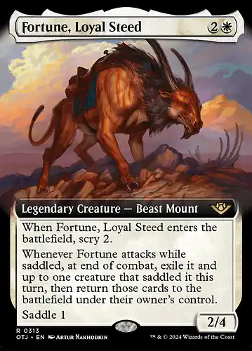 Fortune, Loyal Steed - otj Spoiler