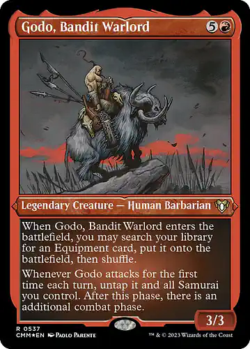 Godo, Bandit Warlord - cmm Spoiler