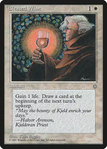 Blessed Wine - ice Spoiler