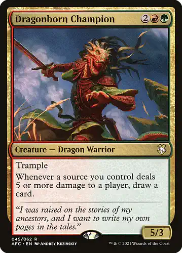 Dragonborn Champion - afc Spoiler