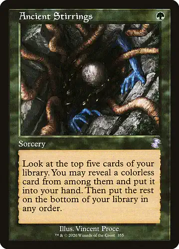Ancient Stirrings - tsr Spoiler