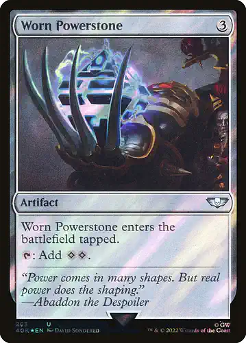 Worn Powerstone - 40k Spoiler