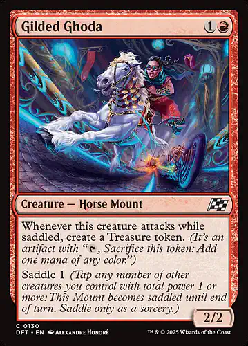 Gilded Ghoda - dft Spoiler