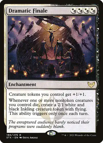 Dramatic Finale - stx Spoiler