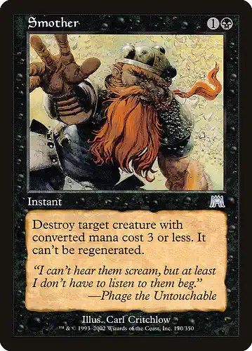 Smother - ons Spoiler